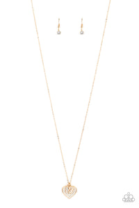 Paparazzi Declaration of Love - Gold Bracelet