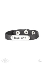 Load image into Gallery viewer, Paparazzi Love Life - Black Bracelet
