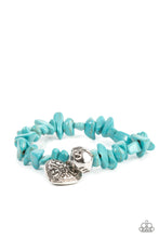 Load image into Gallery viewer, Paparazzi Love You to Pieces - Blue Bracelet
