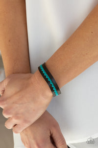 Paparazzi Made With Love - Blue Heart Bracelet
