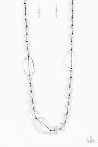 Paparazzi Malibu Masterpiece - White Necklace