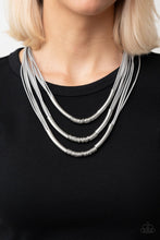 Load image into Gallery viewer, Paparazzi Mechanical Mania - Silver Necklace
