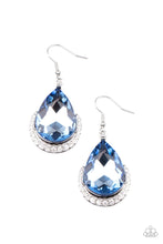 Load image into Gallery viewer, Paparazzi Mega Marvelous - Blue Earrings
