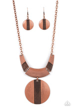 Load image into Gallery viewer, Paparazzi Metallic Enchantress - Copper Necklace
