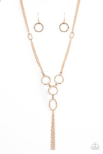 Load image into Gallery viewer, Paparazzi Metro Mechanics - Gold Necklace
