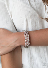 Load image into Gallery viewer, Paparazzi Metro Motif - Pink Coil Bracelet
