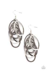 Paparazzi Mind OVAL Matter - Multi Earrings