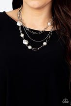 Load image into Gallery viewer, Paparazzi Modern Innovation - White Pearl Necklace
