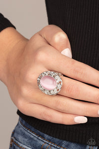 Paparazzi Moonlit Marigold - Pink Moonstone Ring