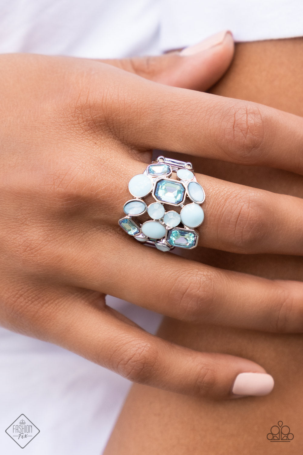 Paparazzi Multichromatic Meditation - Blue Rings