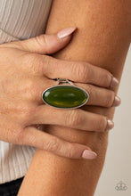 Load image into Gallery viewer, Paparazzi Mystic Moon - Green Ring
