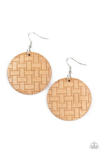 Load image into Gallery viewer, Paparazzi Natural Novelty - Brown Earrings
