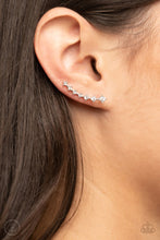 Load image into Gallery viewer, Paparazzi New Age Nebula - Silver Ear Crawler Earrings
