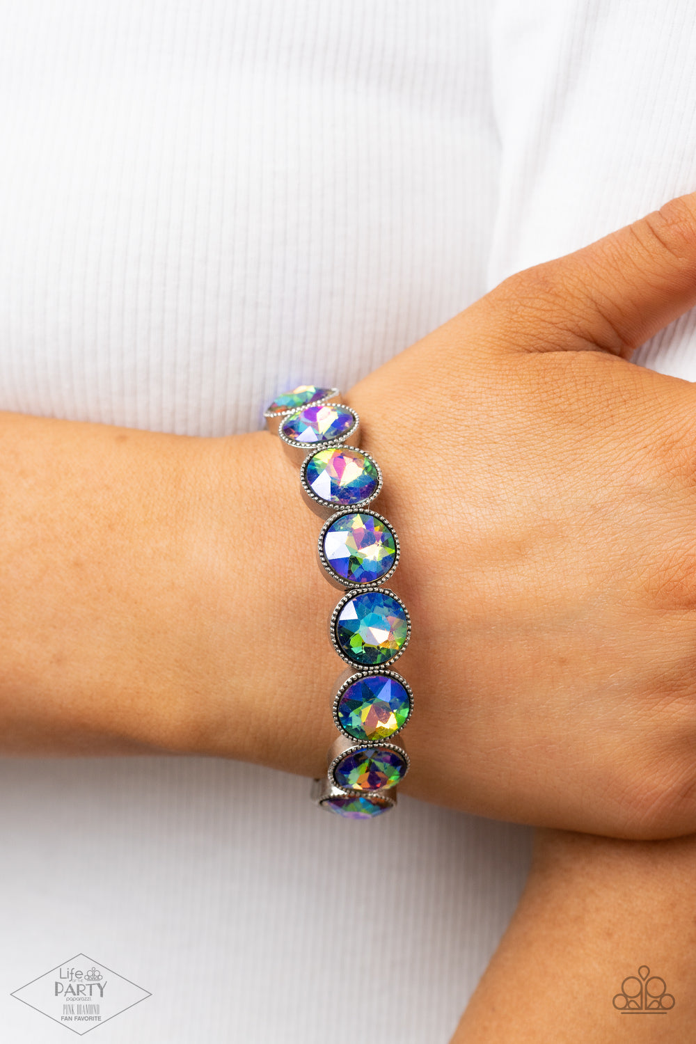 Paparazzi Number One Knockout - Multi Stretch Bracelet