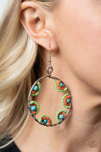 Load image into Gallery viewer, Paparazzi Off The Rim - Multi Earrings
