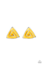 Load image into Gallery viewer, Paparazzi On Blast - Yellow Earrings
