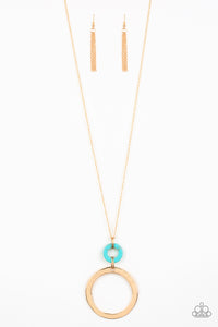 Paparazzi Optical Illusion - Gold Necklace