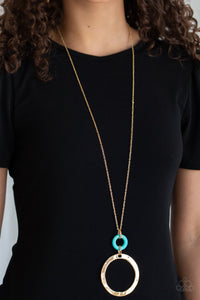 Paparazzi Optical Illusion - Gold Necklace
