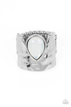 Load image into Gallery viewer, Paparazzi Optimistically Oracle - White Ring

