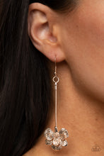Load image into Gallery viewer, Paparazzi Opulently Orchid - Rose Gold Earrings
