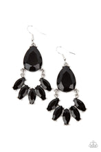 Load image into Gallery viewer, Paparazzi POWERHOUSE Call - Black Earrings
