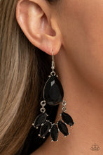 Load image into Gallery viewer, Paparazzi POWERHOUSE Call - Black Earrings
