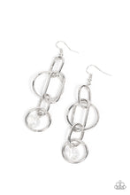 Load image into Gallery viewer, Paparazzi Park Avenue Princess - White Earrings
