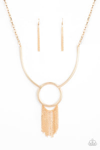 Paparazzi Pharaoh Paradise - Gold Necklace
