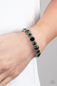 Paparazzi Phenomenally Perennial - Green Bracelet