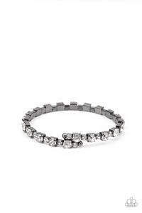 Paparazzi Photo Op - Black Coil Bracelet