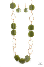Load image into Gallery viewer, Paparazzi Posh Promenade - Green Necklace
