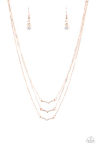 Paparazzi Pretty Petite - Tiered Necklace