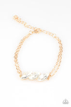 Load image into Gallery viewer, Paparazzi Pretty Priceless - Gold Bracelet
