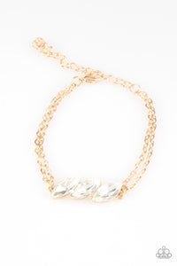 Paparazzi Pretty Priceless - Gold Bracelet