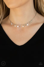 Load image into Gallery viewer, Paparazzi Ready, Set, DISCO! - Silver Choker Necklace
