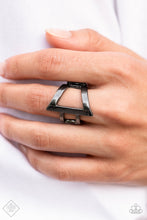Load image into Gallery viewer, Paparazzi Rebel Edge - Black Ring
