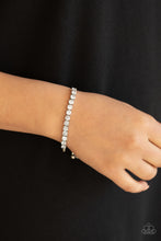 Load image into Gallery viewer, Paparazzi Red Carpet Rival - White Bracelet

