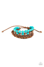 Load image into Gallery viewer, Paparazzi Renewable Energy - Blue Urban Bracelet
