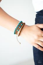 Load image into Gallery viewer, Paparazzi Renewable Energy - Blue Urban Bracelet
