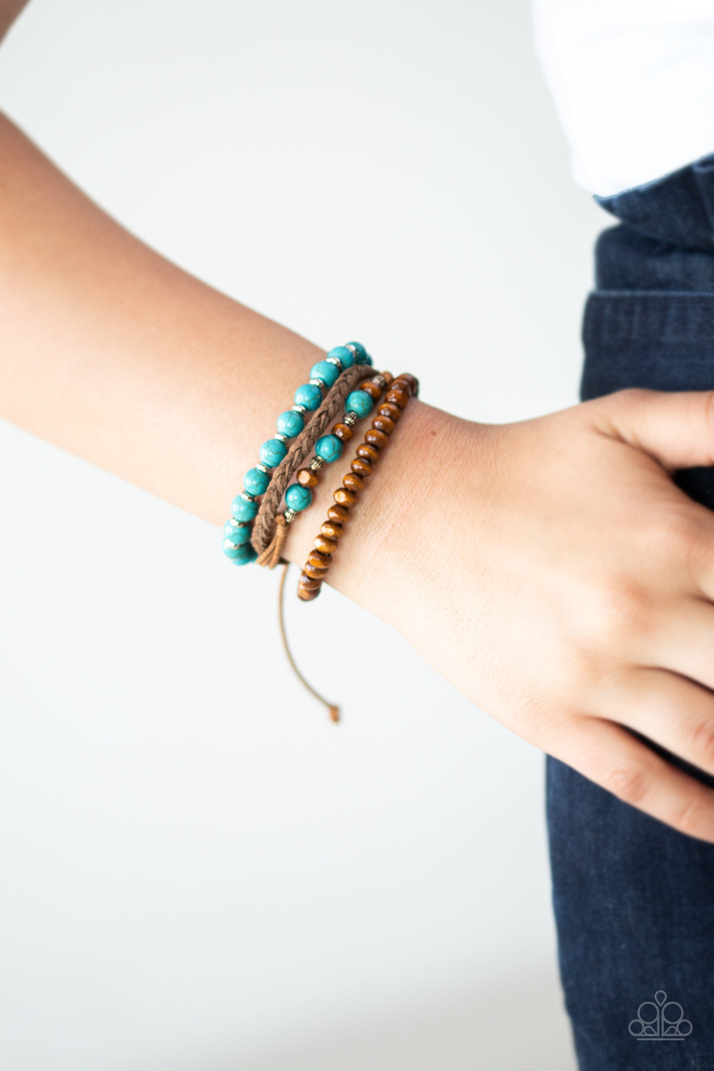 Paparazzi Renewable Energy - Blue Urban Bracelet