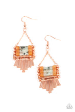 Load image into Gallery viewer, Paparazzi Riverbed Bounty - Copper Earrings

