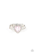 Load image into Gallery viewer, Paparazzi Romantic Reputation - Pink Heart Ring
