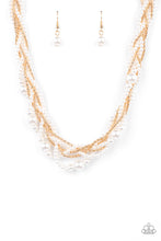 Load image into Gallery viewer, Paparazzi Royal Reminiscence - Gold Necklace
