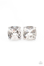 Load image into Gallery viewer, Paparazzi Royalty High - White Post Earrings
