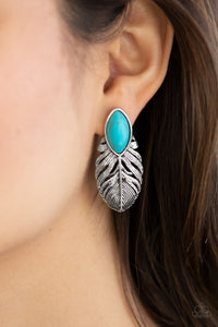Paparazzi Rural Roadrunner - Post Earrings