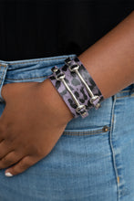 Load image into Gallery viewer, Paparazzi Safari Scene - Purple Wrap Bracelet

