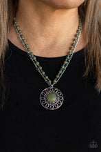 Load image into Gallery viewer, Paparazzi Sahara Suburb - Green Necklace

