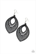 Load image into Gallery viewer, Coachella Gardens - Black Paparazzi Earrings
