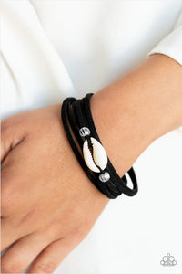 Paparazzi Vitamin SEA - Black Bracelet