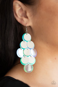 Paparazzi Sequin Seeker - Sequin Earrings
